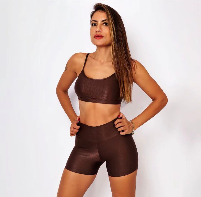Conjunto de Academia Meia-Coxa